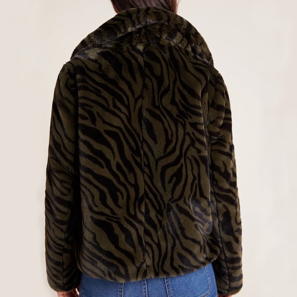 Anthropologie Sanctuary Zebra Jacket - Picture 2 of 3
